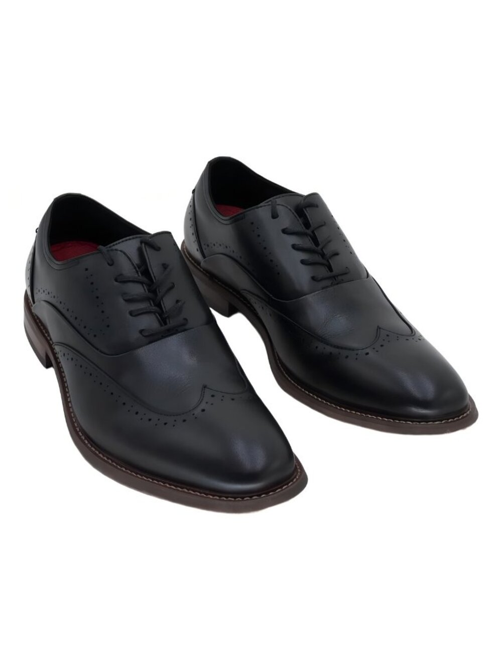 Stacy Adams Men's Macarthur Wingtip Oxford Dress Shoe Black Size US 11M EU 44